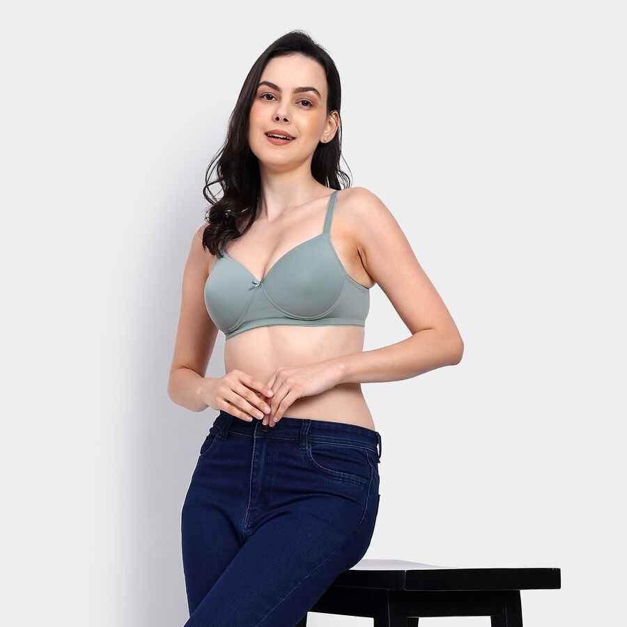 Ladies' Bra , Light Green, large image number null